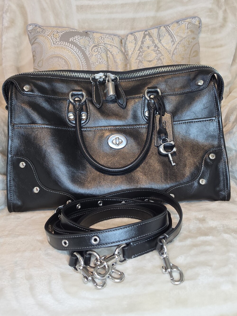 COACH RHYDER SATCHEL BAG 38 CFN67